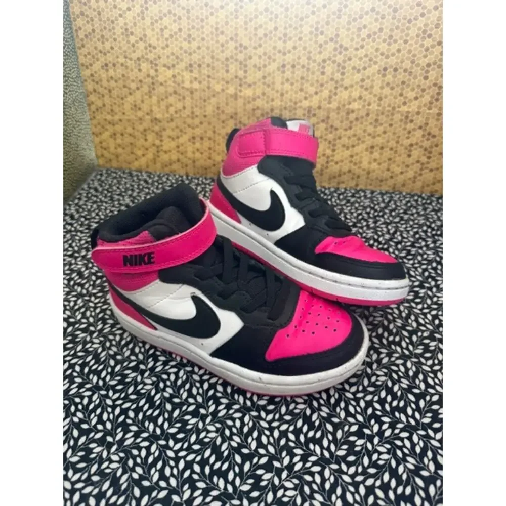 Nike Kids' Court Borough Mid 2 shoes Size 11 c